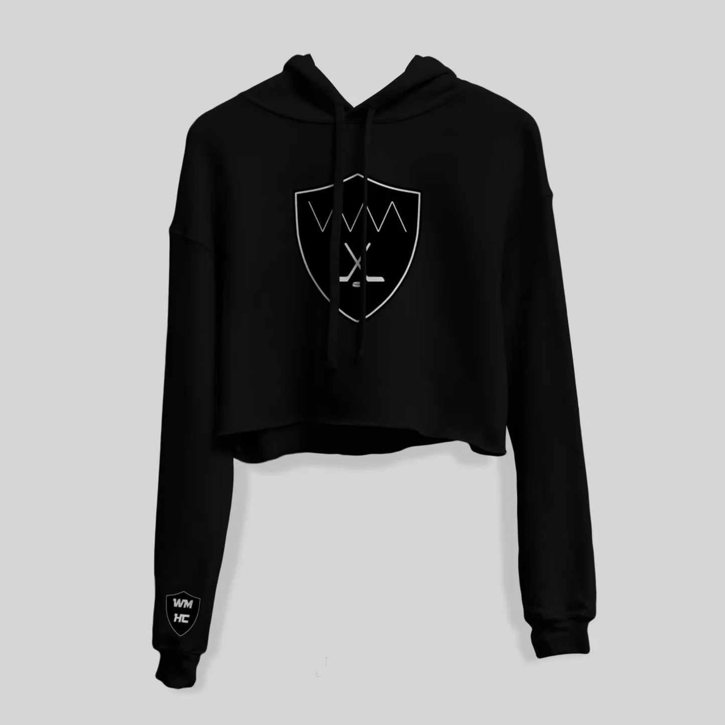 WM Hockey Club (Womens Crop Hoodie)