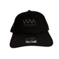 WHOSMUSIC Patch Snapback Hat (Black)