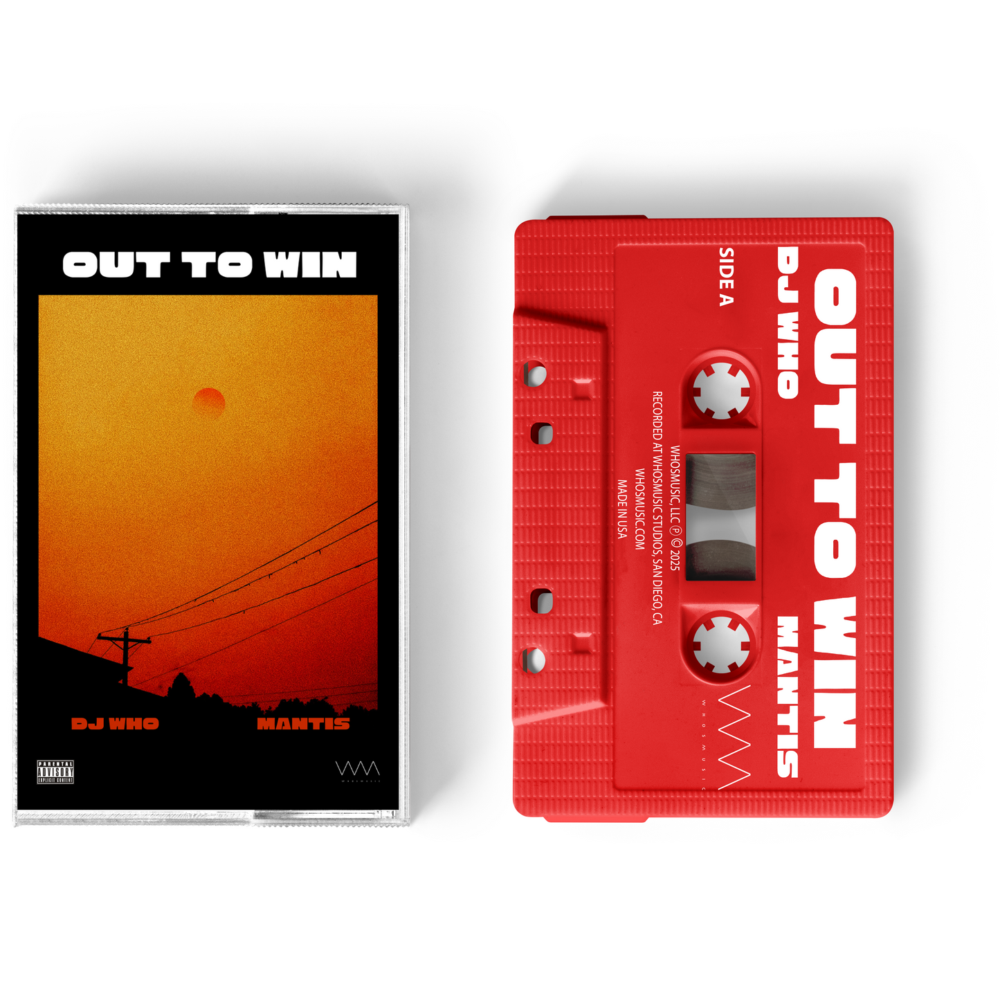 DJ Who & Mantis - Out To Win (Cassette + Digital Album)